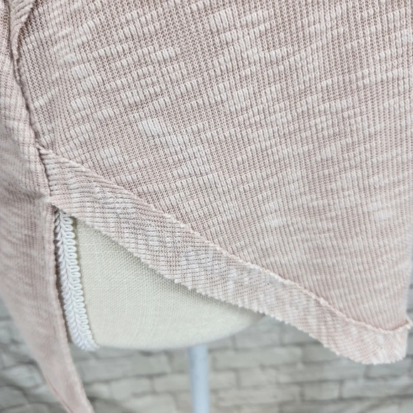 FAB'RIK Tan Pinkish Textured Lightweight Sweater Size Medium - Picture 6 of 11